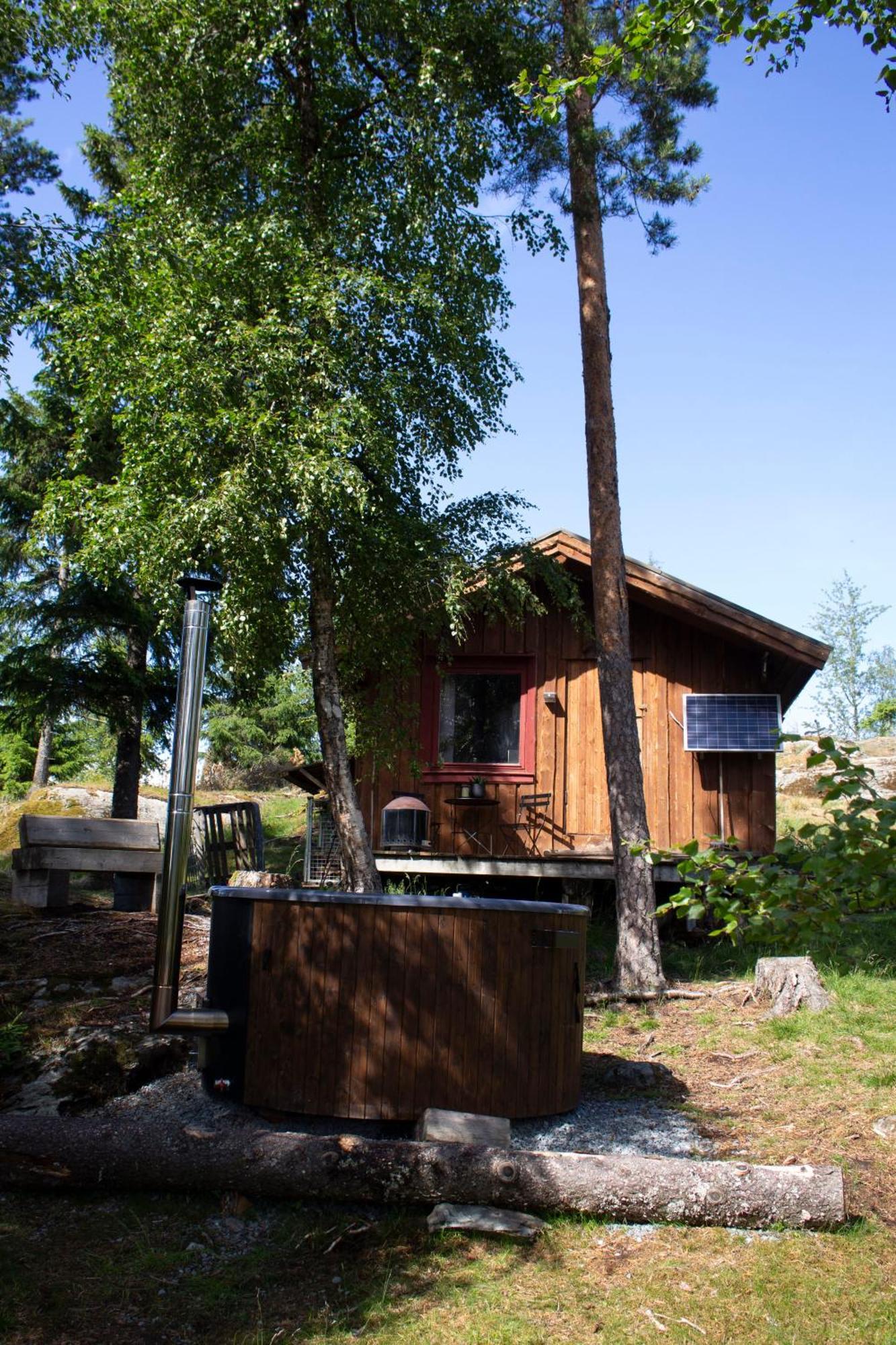 מלון לבנדר Cosy Cabin Without Running Water And Electricity מראה חיצוני תמונה